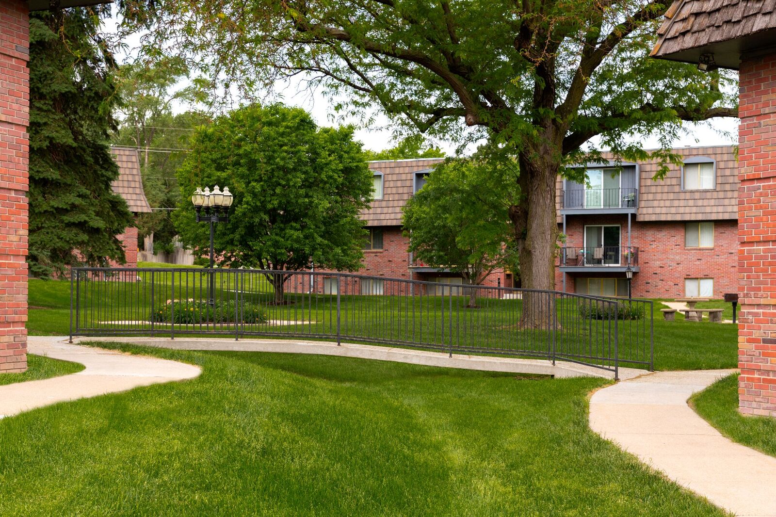 Beautiful grounds and courtyards
